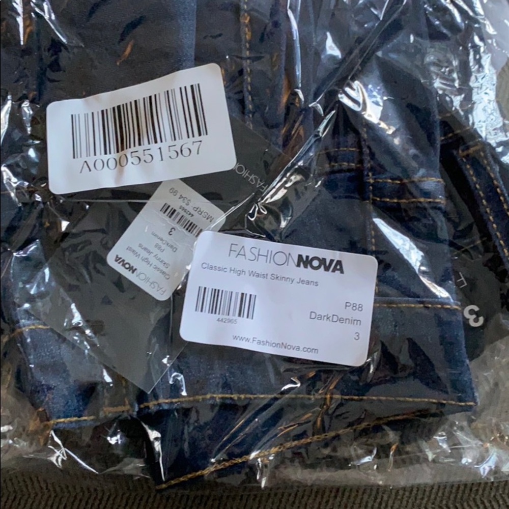 Fashion Nova Classic High Waisted Skinny Jeans